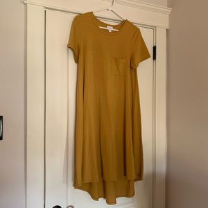 LuLaRoe Mustard Dress